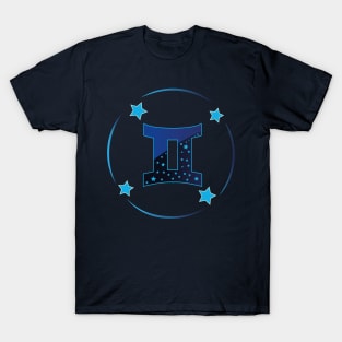 Zodiac Astrology Gemeni T-Shirt